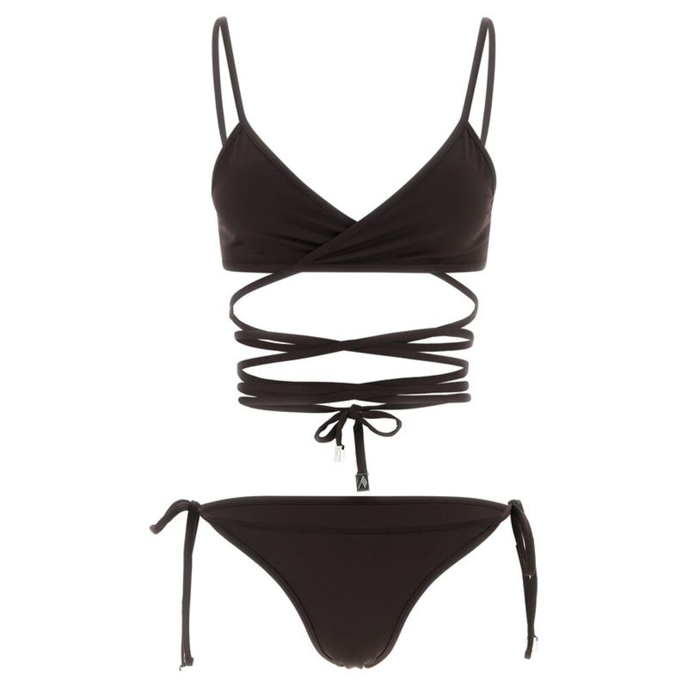 The Attico Brown Polyamide Women's Bikini